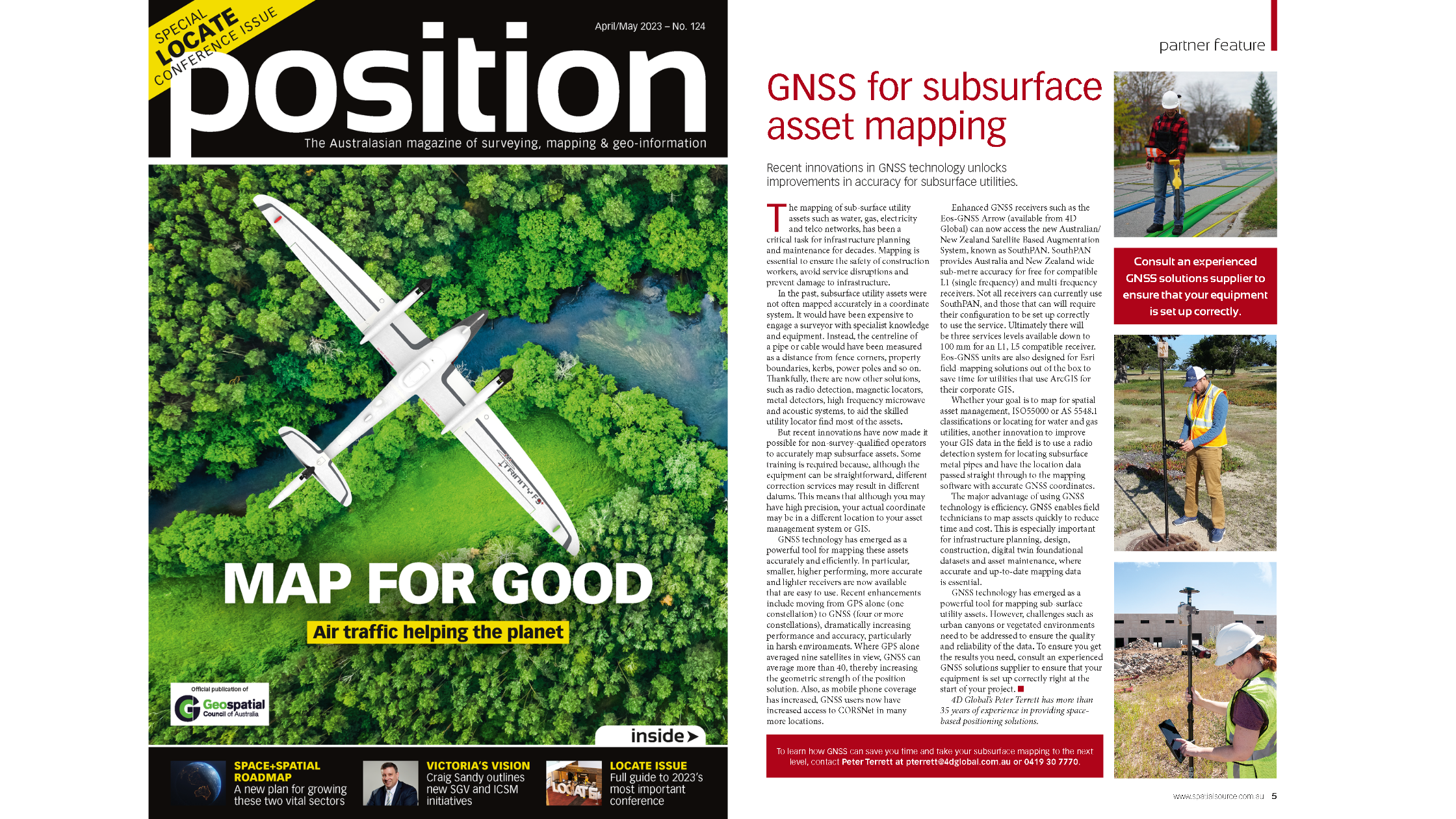 4D Global Position Magazine issue 124 4D Global Position Magazine issue 124