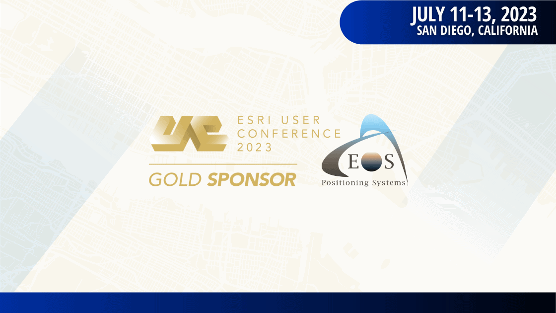 Esri UC 2023 Eos blog banner